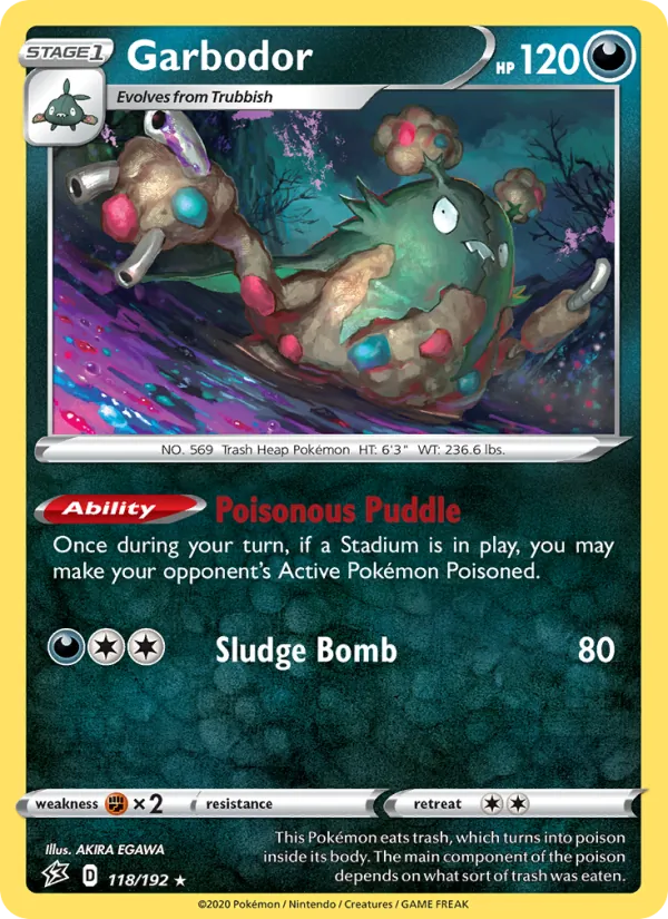 Garbodor, Rebel Clash 118/192