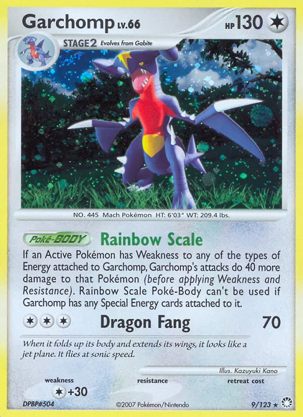 Garchomp, Mysterious Treasures 009/123