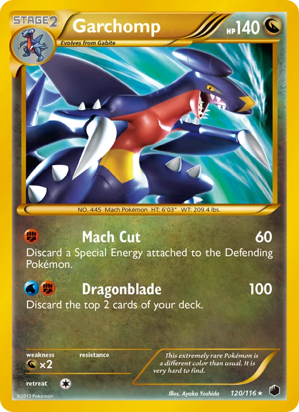 Garchomp, Plasma Freeze 120/116