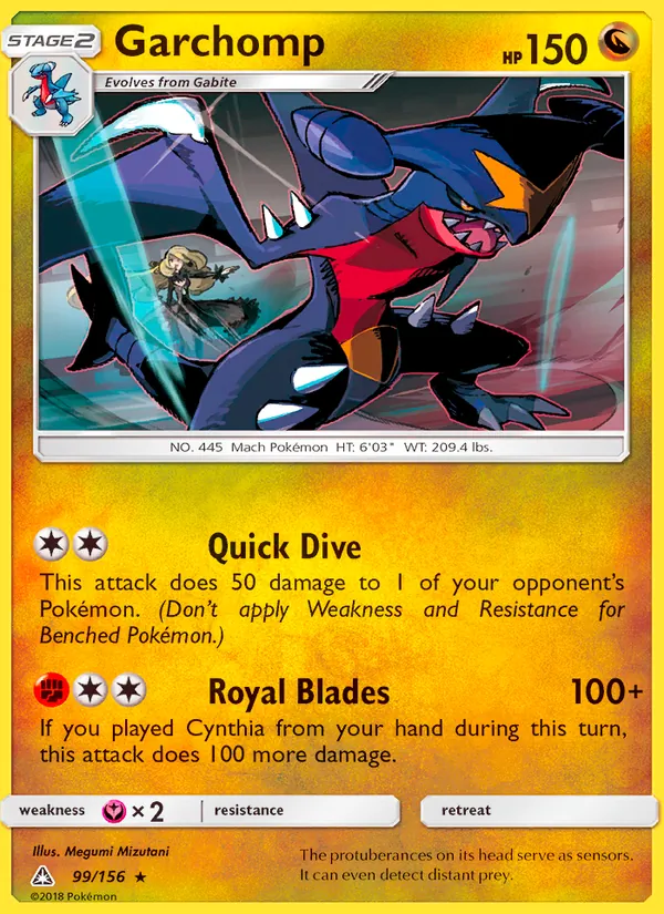 Garchomp, Ultra Prism 099/156