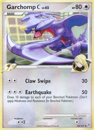 Garchomp C, WC Deck 2010 (LuxChomp of the Spirit) 060/147