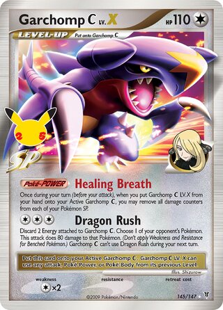 Garchomp C LV.X, Celebrations 145/147