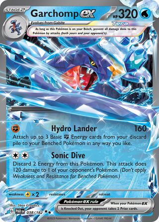 Garchomp EX, Play! Pokémon Prize Pack Series Five 038/182