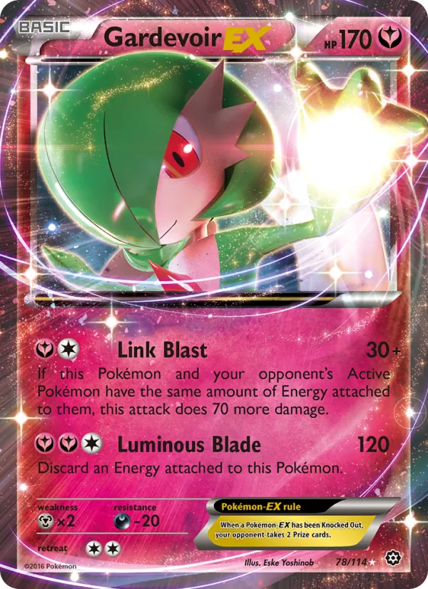 Gardevoir EX, Steam Siege 078/114
