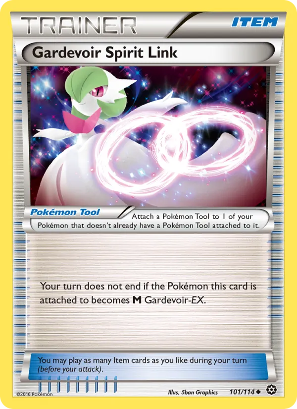 Gardevoir Spirit Link, Steam Siege 101/114