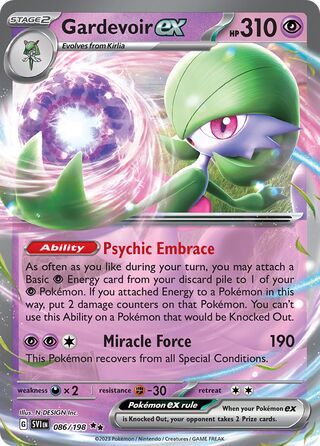 Gardevoir EX, Play! Pokémon Prize Pack Series Four 086/198