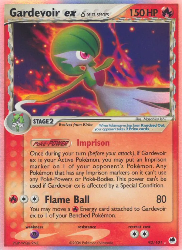 Gardevoir ex δ, Dragon Frontiers 093/101