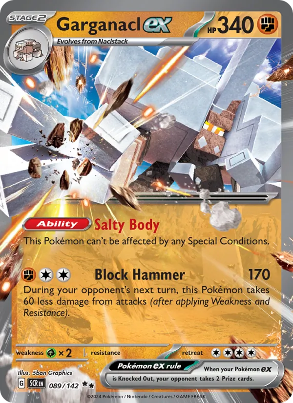 Garganacl EX, Stellar Crown 089/142