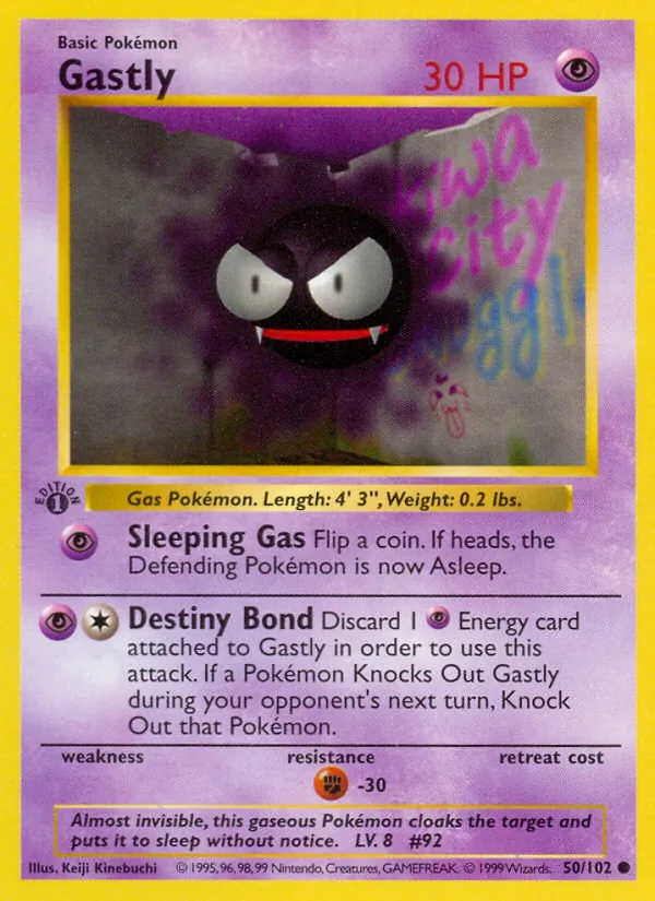 Gastly, Base 050/102