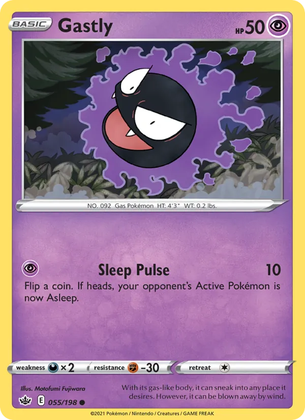 Gastly, Chilling Reign 055/198