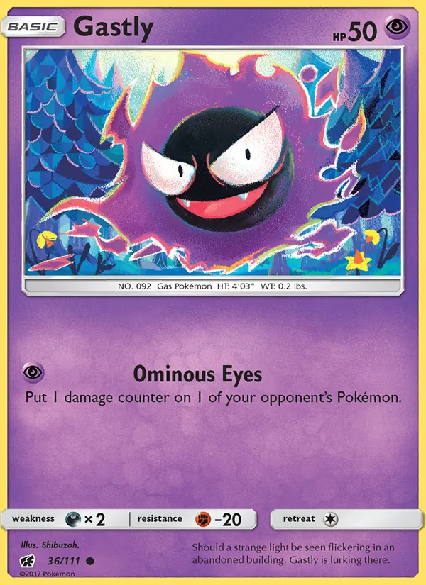 Gastly, Crimson Invasion 036/111