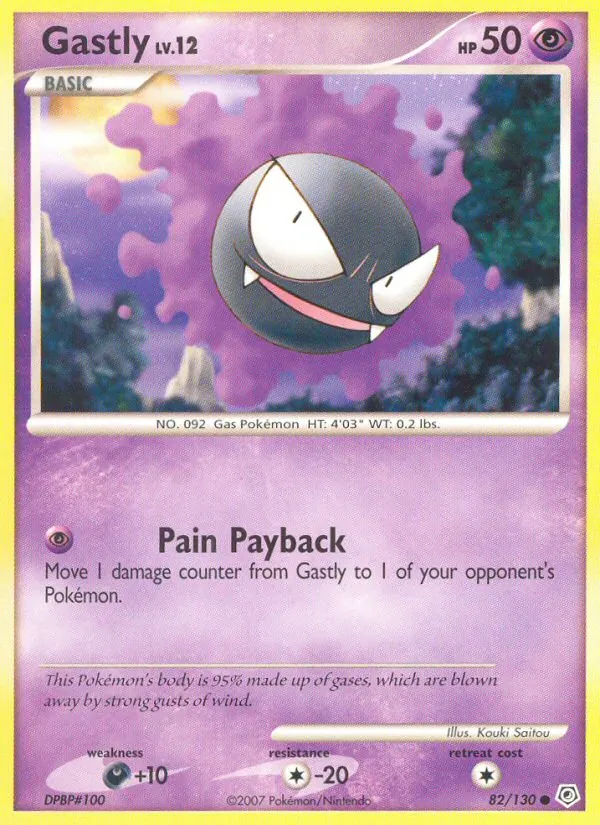 Gastly, Diamond & Pearl 082/130