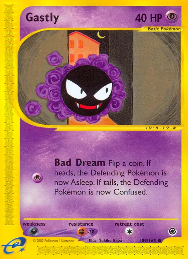 Gastly, Expedition Base Set 109/165