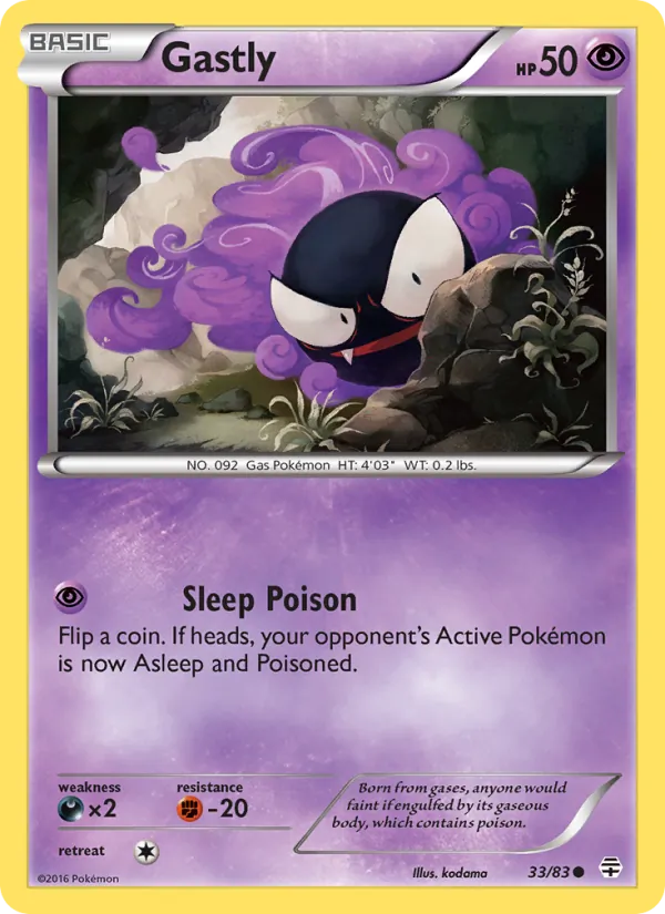 Gastly, Generations 033/083
