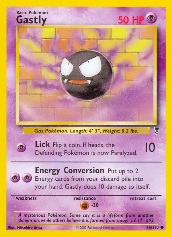 Gastly, Legendary Collection 076/110