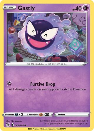 Gastly, Trick or Trade 2023 064/196