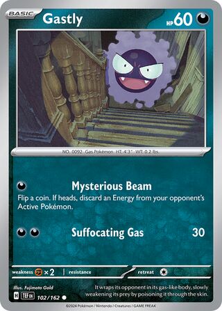 Gastly, Trick or Trade 2024 102/162