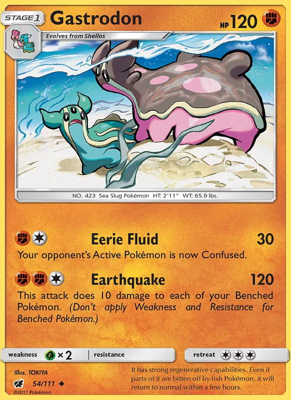 Gastrodon, Crimson Invasion 054/111