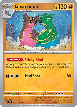 Gastrodon, Surging Sparks 107/191