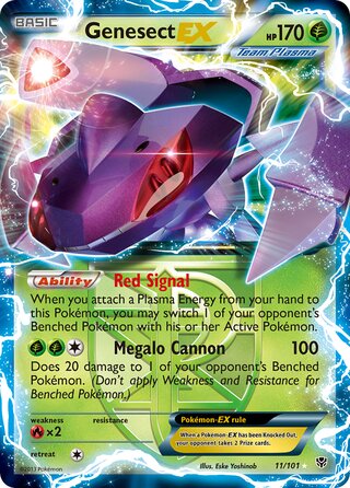 Genesect-EX, WC Deck 2014 (Emerald King) 011/101