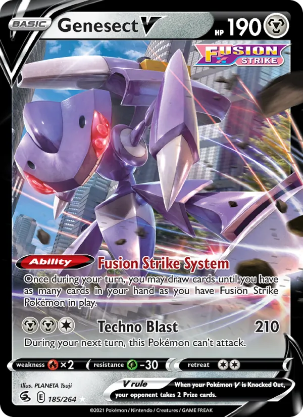 Genesect V, Fusion Strike 185/264