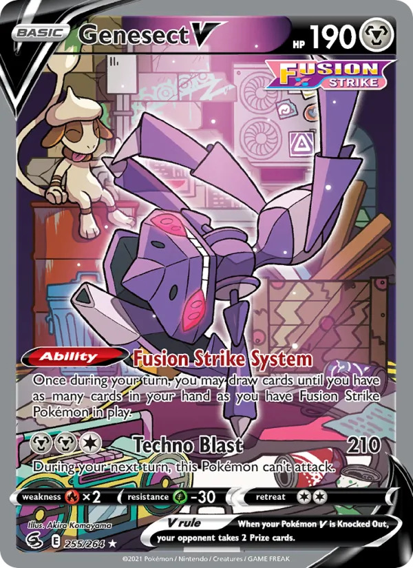 Genesect V, Fusion Strike 255/264