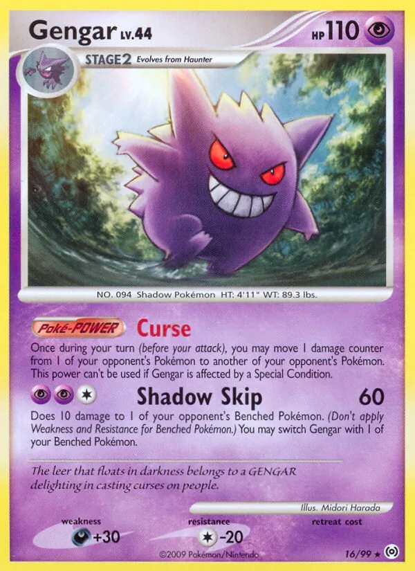 Gengar, Arceus 016/099