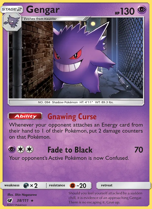 Gengar, Crimson Invasion 038/111
