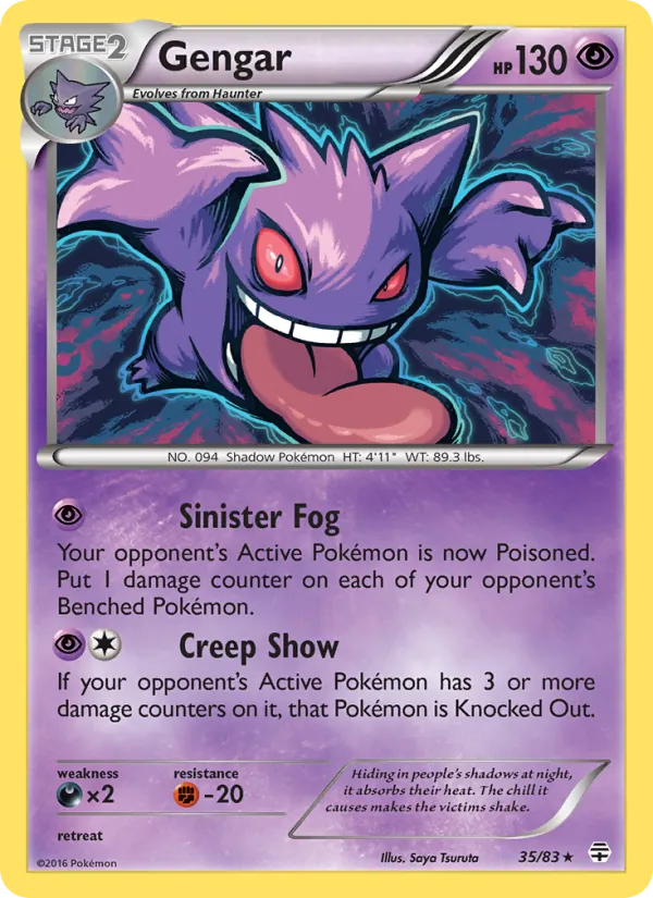 Gengar, Generations 035/083