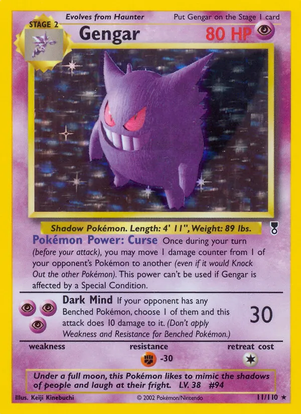 Gengar, Legendary Collection 011/110
