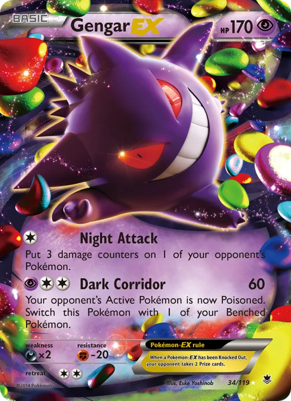 Gengar EX, Phantom Forces 034/119