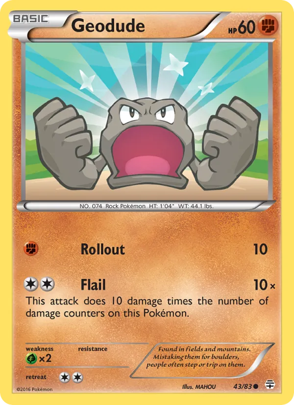 Geodude, Generations 043/083