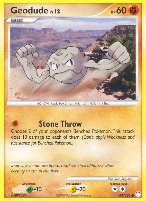 Geodude, Mysterious Treasures 084/123