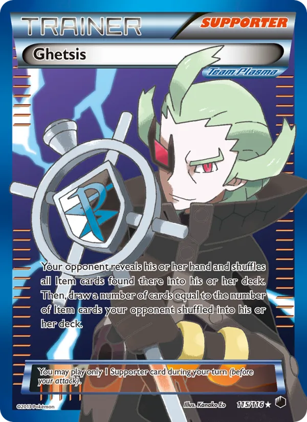 Ghetsis, Plasma Freeze 115/116