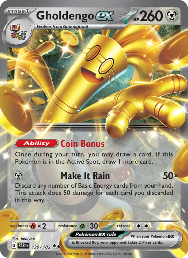 Gholdengo EX, Paradox Rift 139/182
