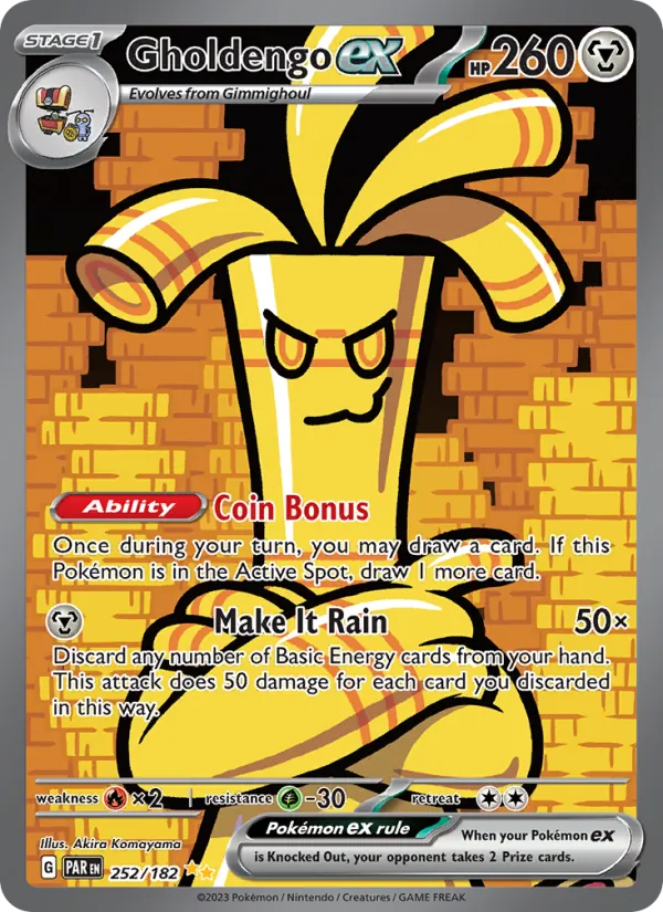 Gholdengo EX, Paradox Rift 252/182