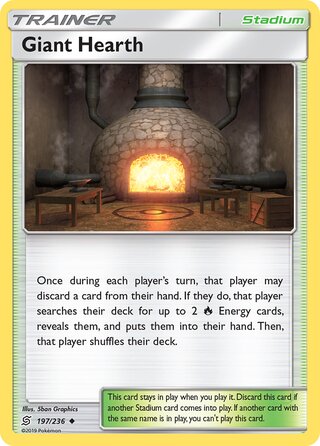 Giant Hearth, WC Deck 2019 (Perfection) 197/236