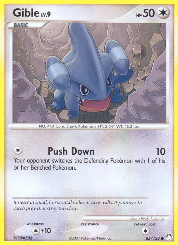 Gible, Mysterious Treasures 085/123