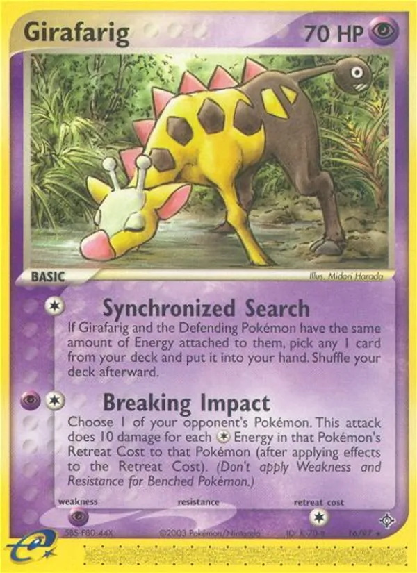 Girafarig, Dragon 016/097