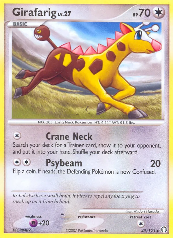 Girafarig, Mysterious Treasures 049/123