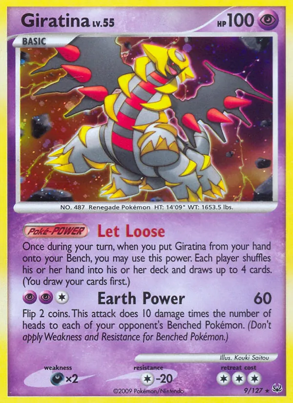 Giratina, Platinum 009/127