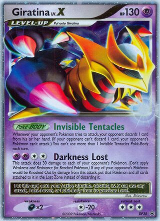 Giratina LV.X, Diamond & Pearl Promos DP38