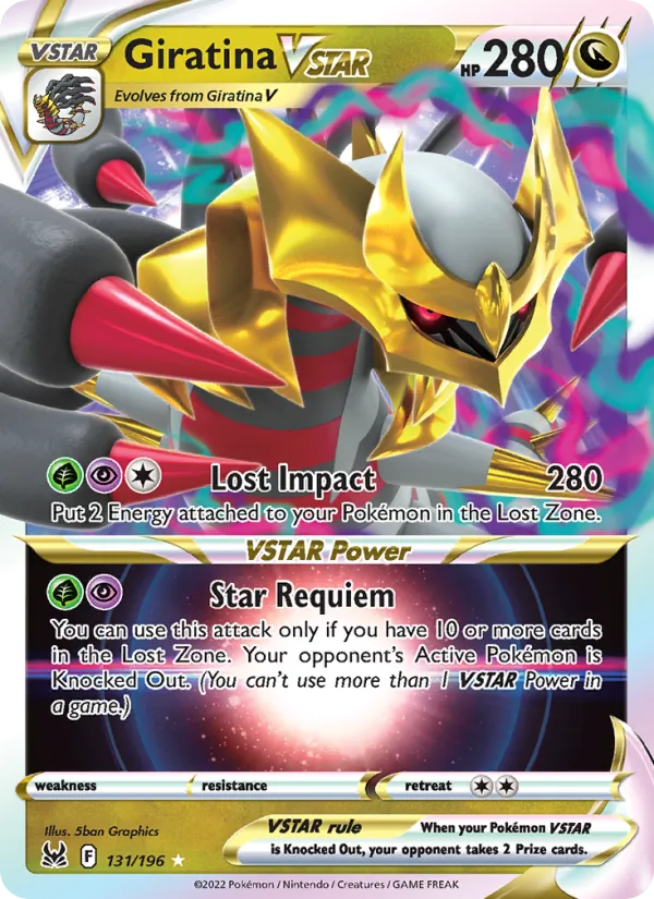 Giratina VSTAR, Lost Origin 131/196