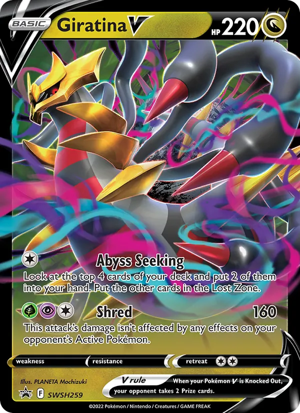 Giratina V, SWSH Black Star Promos SWSH259/307