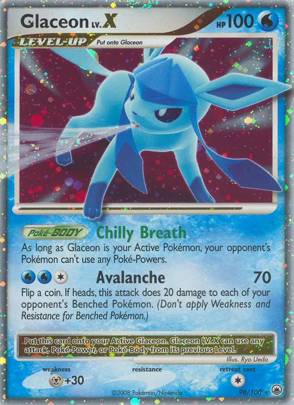 Glaceon, Majestic Dawn 098/100