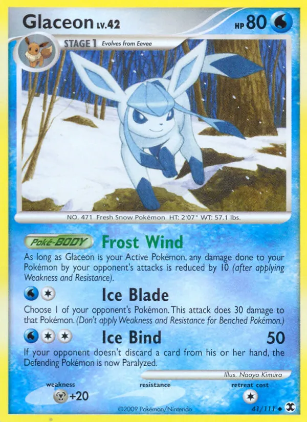 Glaceon, Rising Rivals 041/111