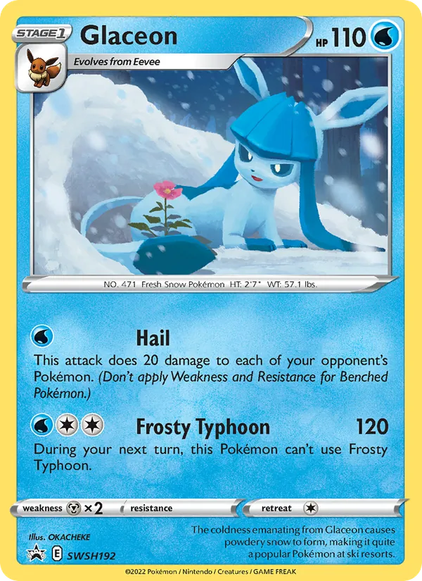 Glaceon, SWSH Black Star Promos SWSH192/307