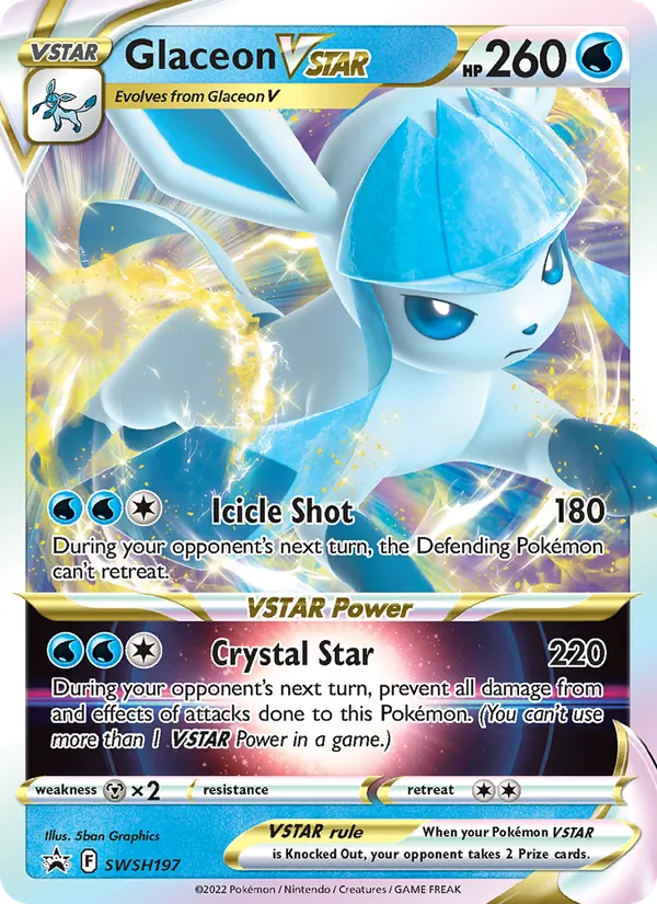 Glaceon VSTAR, SWSH Black Star Promos SWSH197/307