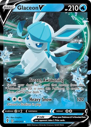 Glaceon V, Holiday Calendar 2023 040/203