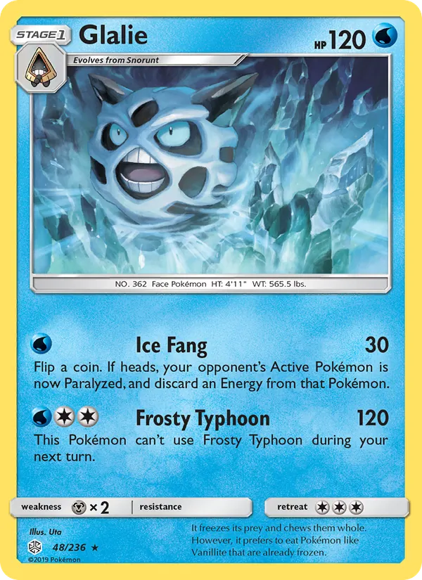 Glalie, Cosmic Eclipse 048/236